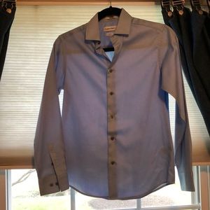 Calvin Klein Light Blue Boys Dress Shirt
